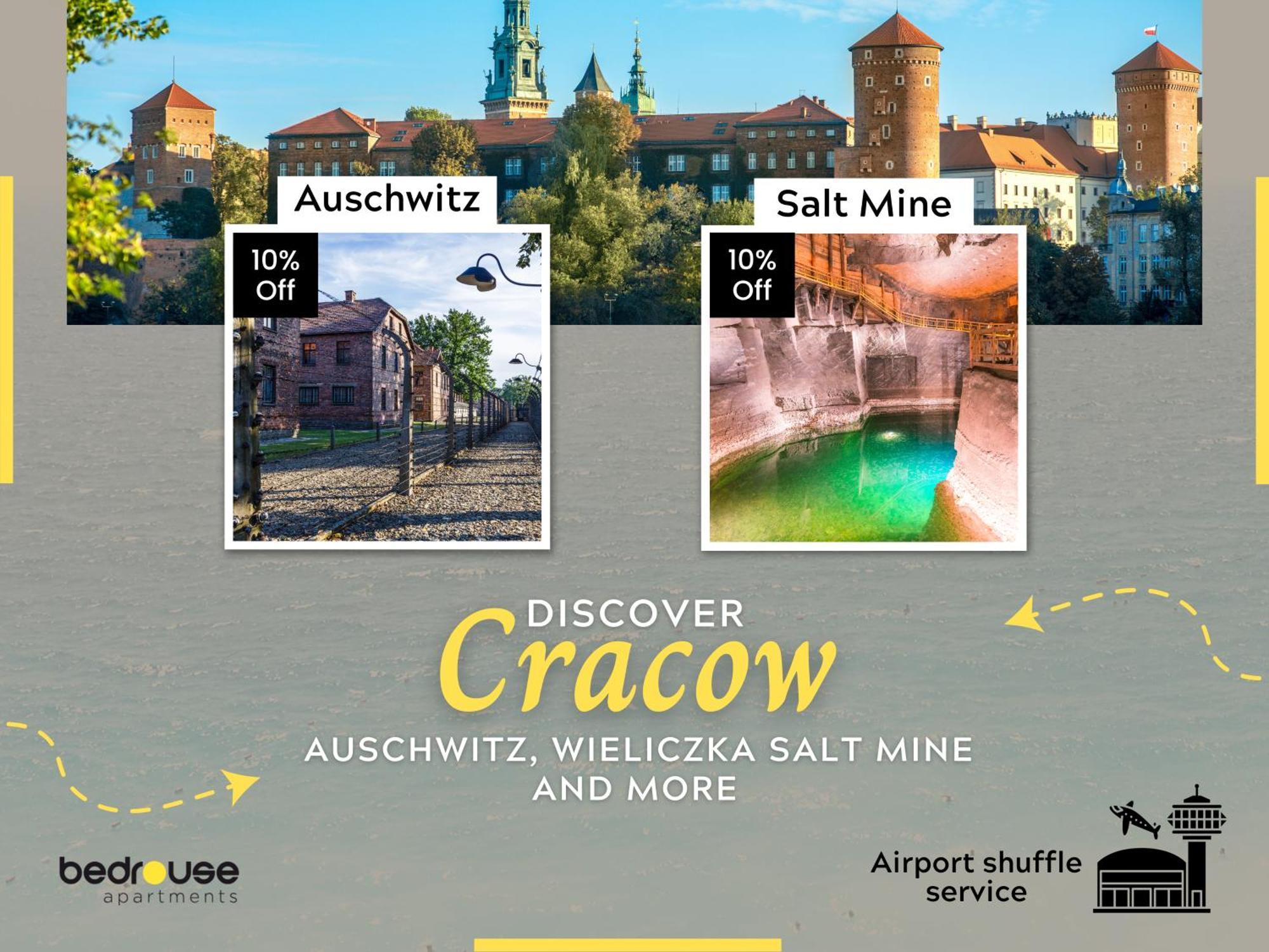 Large 75 M2 Apartment For 6 Guests Next To Wawel Castle Krakau Exterior foto